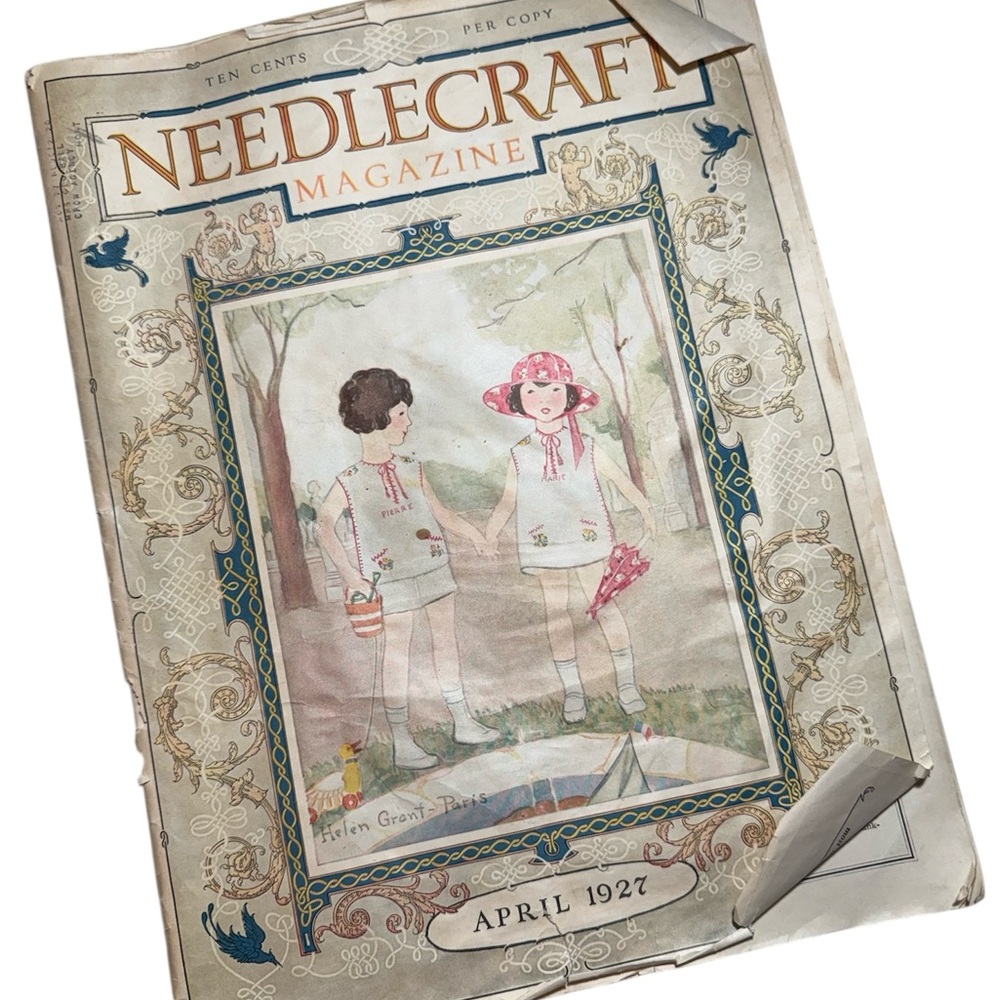 Vintage magazine